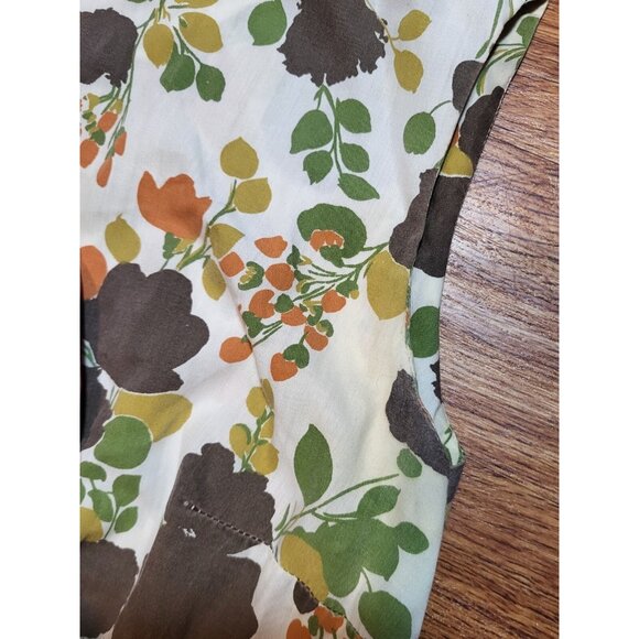 Vtge Stacy Ames Mod Floral Dropped Waist Floral Dress - Picture 6 of 13